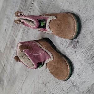 John Deere toddler boots